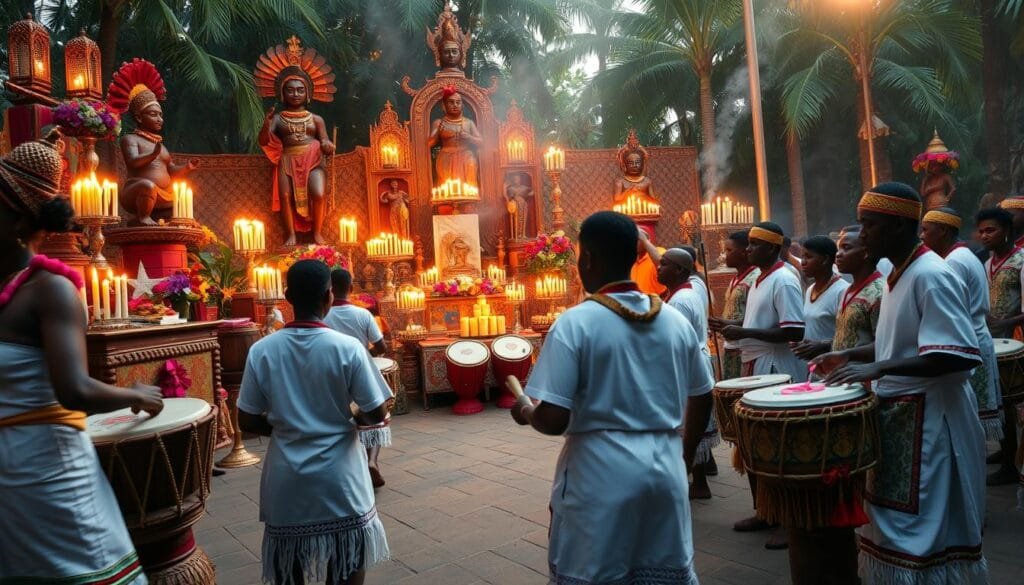 Candomblé e Umbanda culto afro-brasileiro