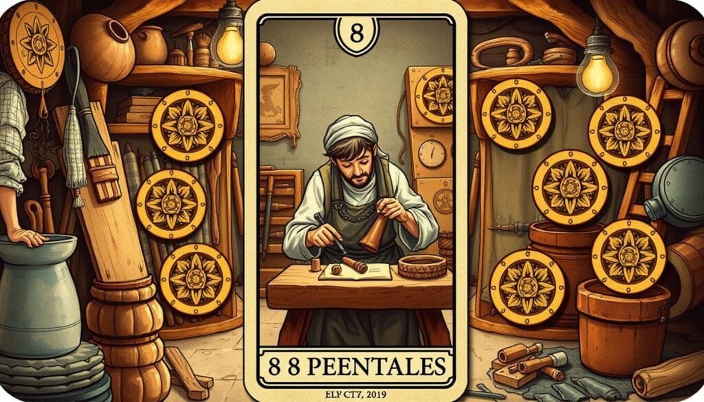 Carta do 8 de Ouros