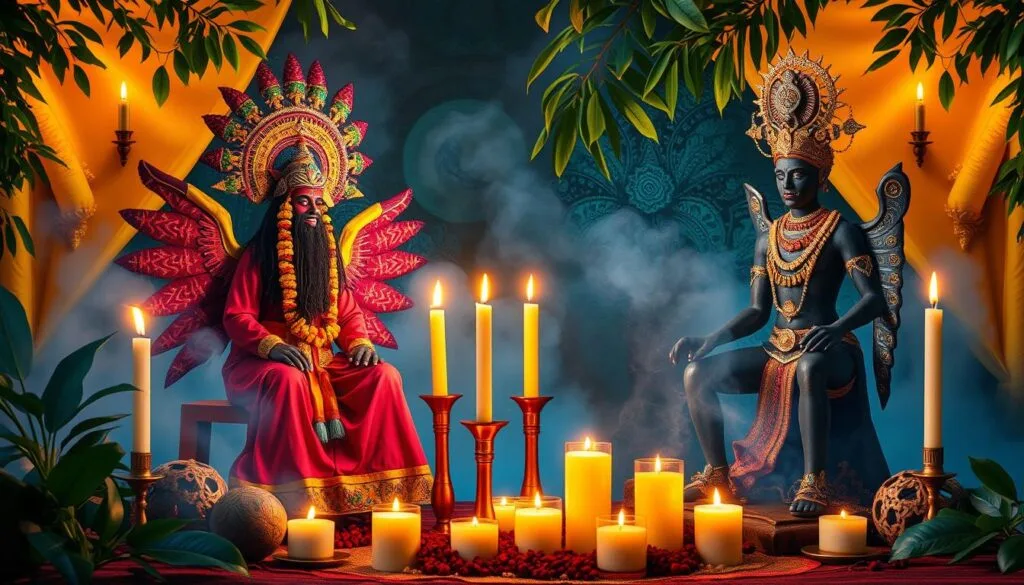 Comparação candomblé e umbanda são religiões diferentes