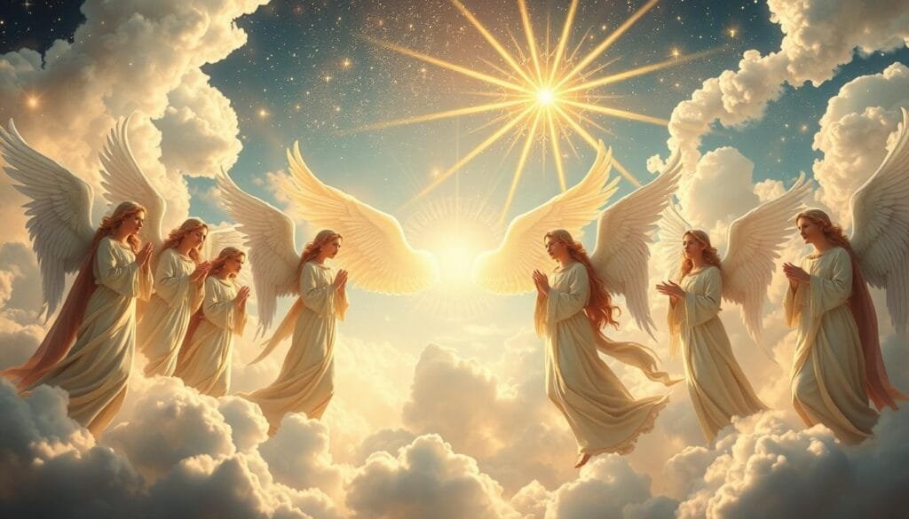 Conexão com hierarquias angelicais