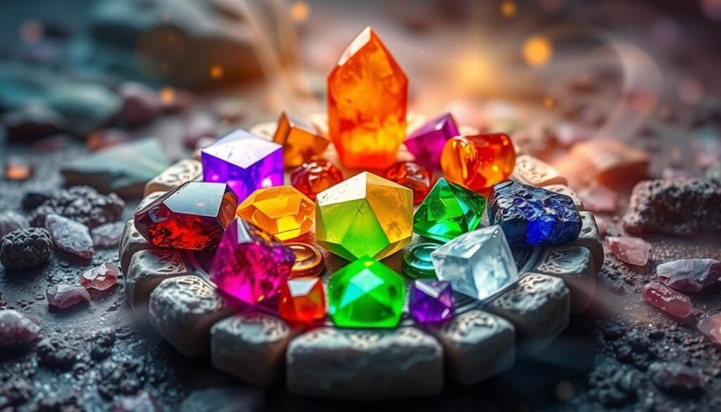 Pedras de cura para chakras