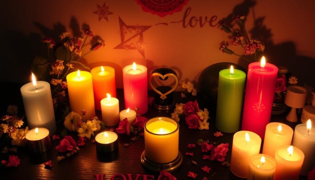 Simpatias com velas para amor