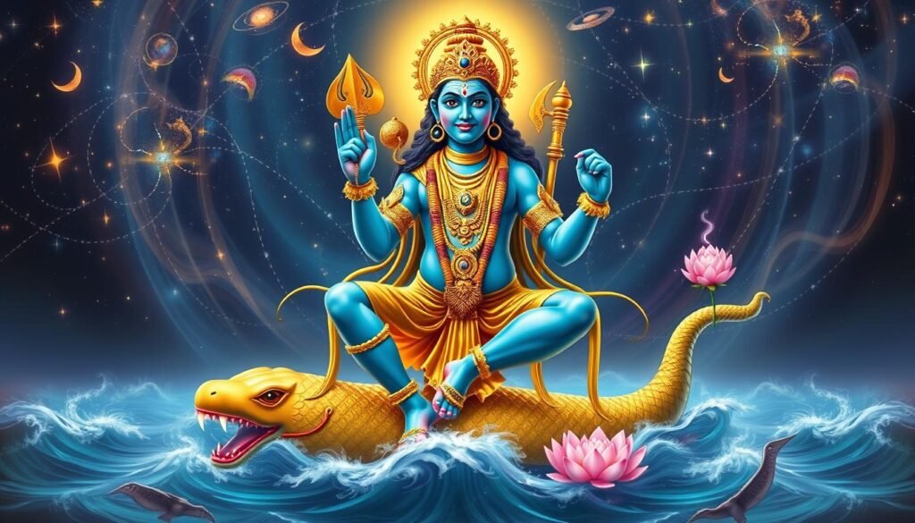 Vishnu, o preservador do cosmos