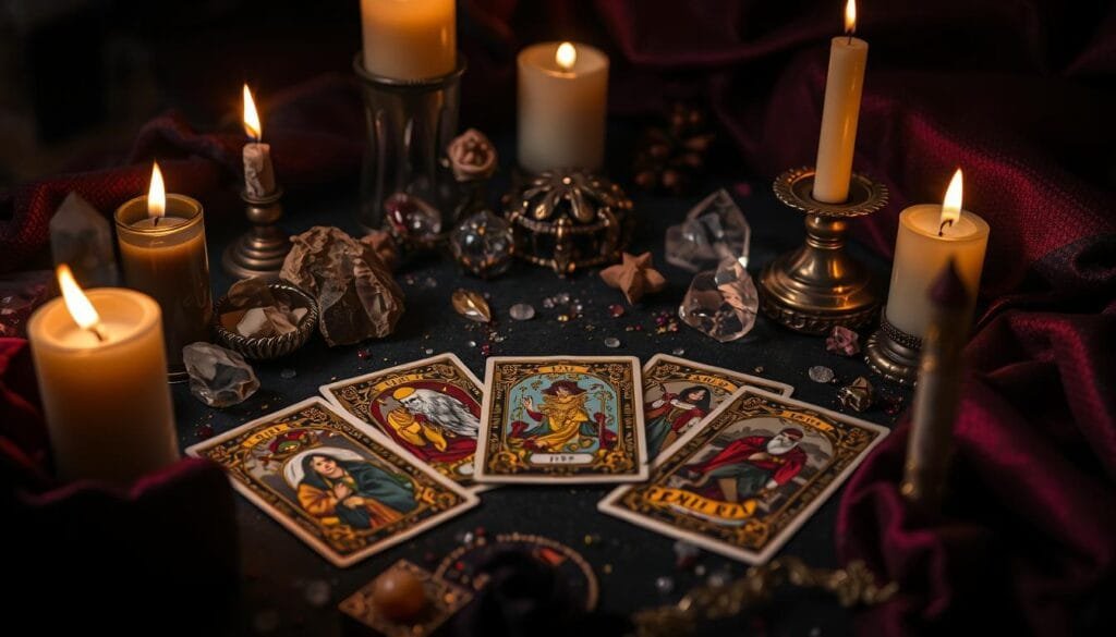 adivinhação com cartas