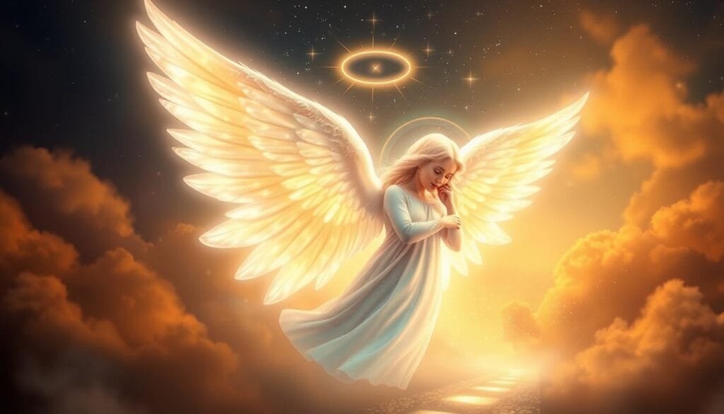 anjo da iluminação