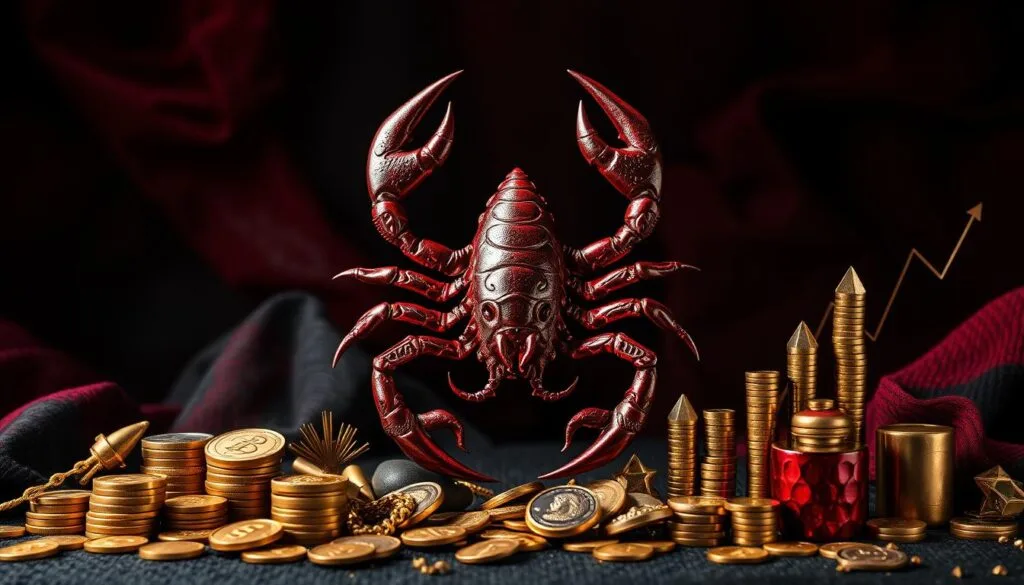carreira e finanças para o signo de escorpião