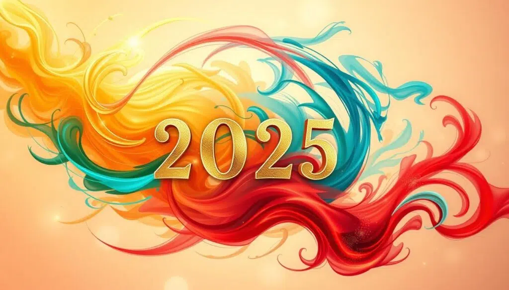 cores de ano novo 2025