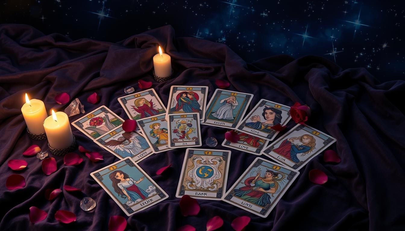 Jogar Cartas de Tarot do Amor | Consulta Online