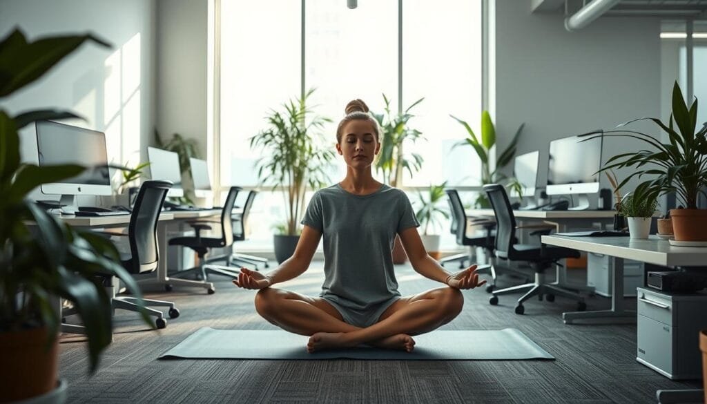 meditação no trabalho