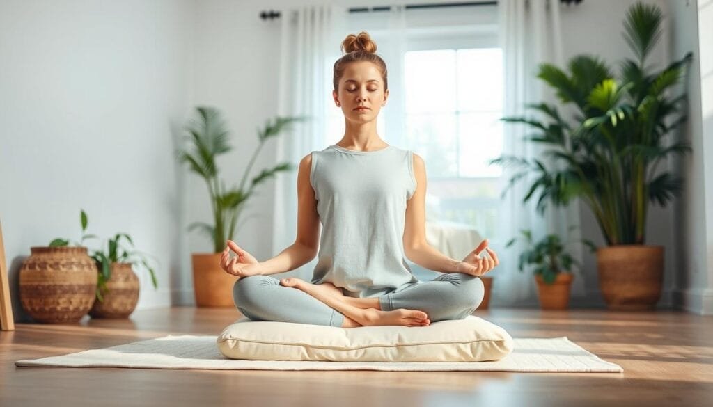 meditação postura