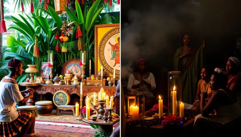 práticas religiosas candomblé e umbanda