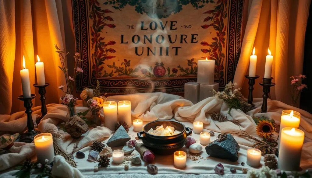 preparação espiritual para o feitiço de amor