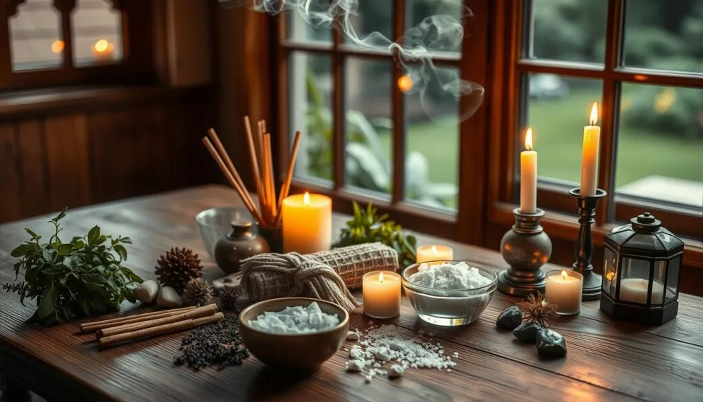 rituais de defumação para proteção espiritual