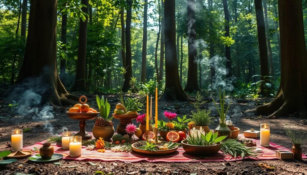 rituais e oferendas para o caboclo da mata