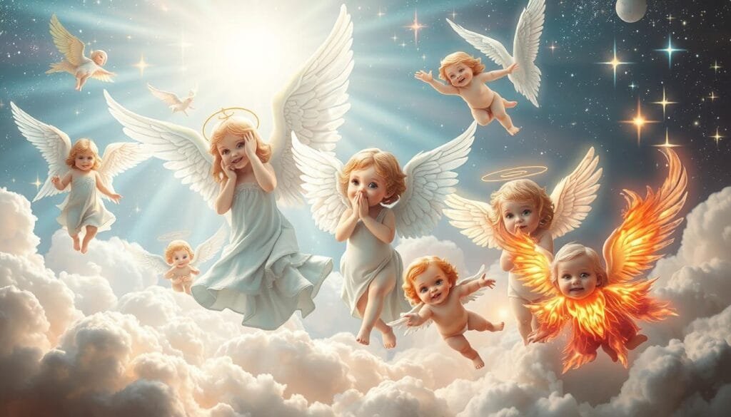 seres celestiais