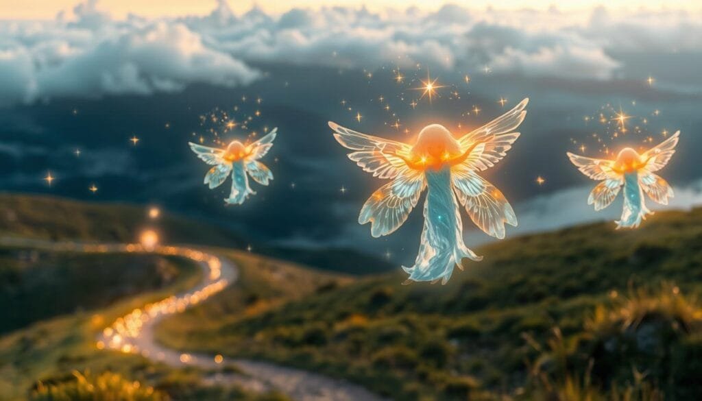 seres celestiais