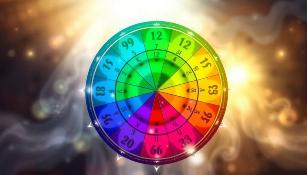 tabela de cores numerologia