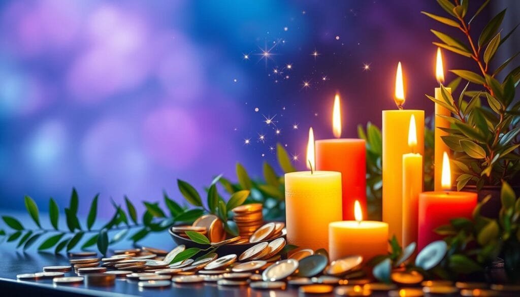 velas para prosperidade