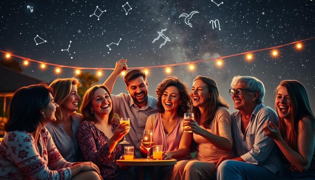 vida social e família para o signo de sagitário
