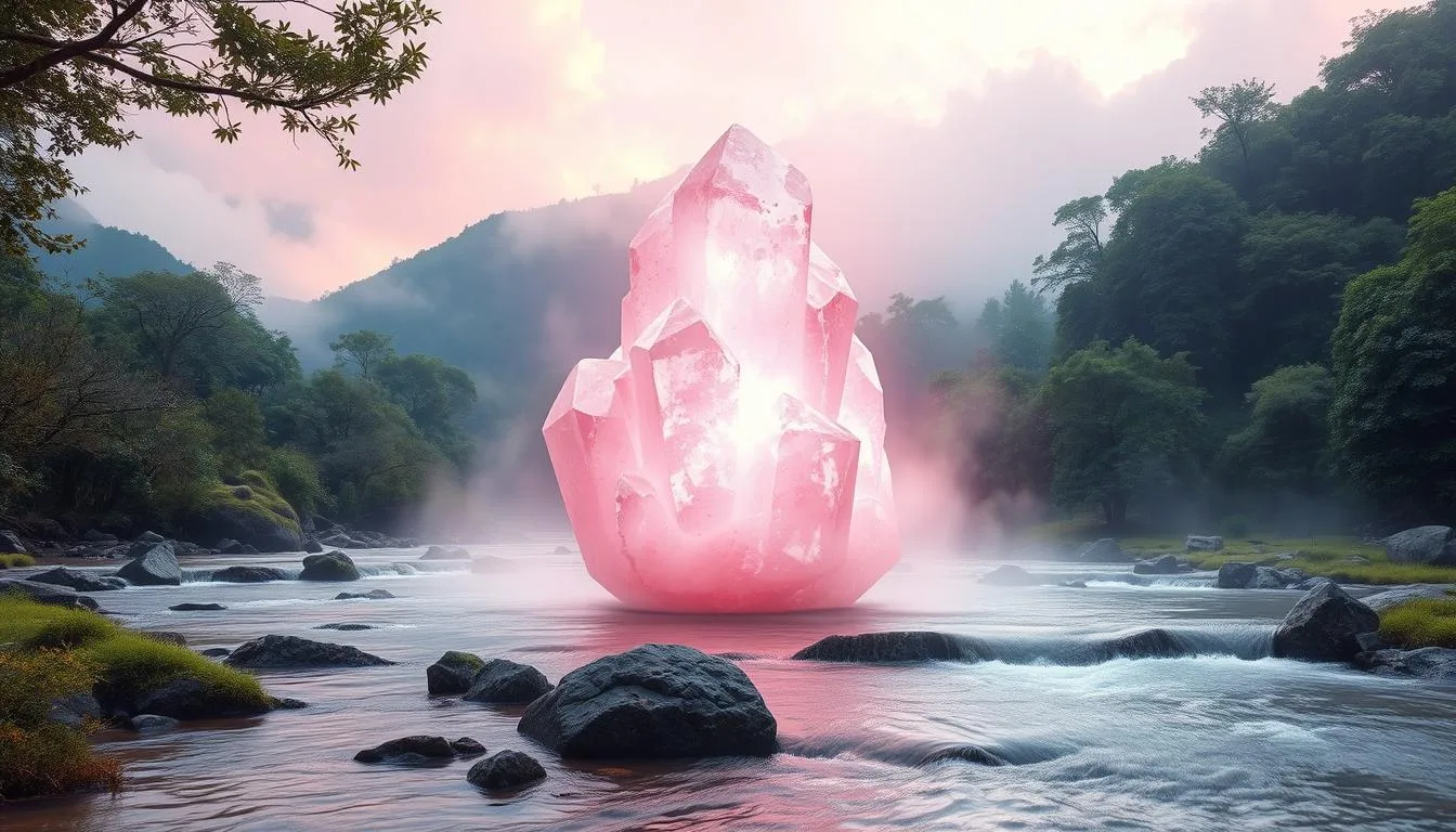 O poder do Quartzo Rosa O poder do Quartzo Rosa