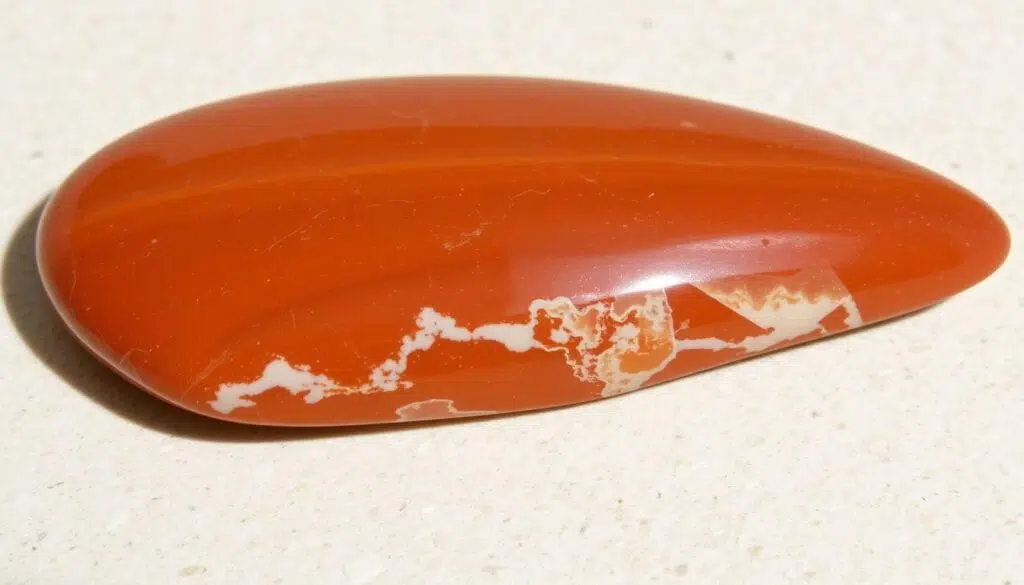 características físicas do jaspe vermelho