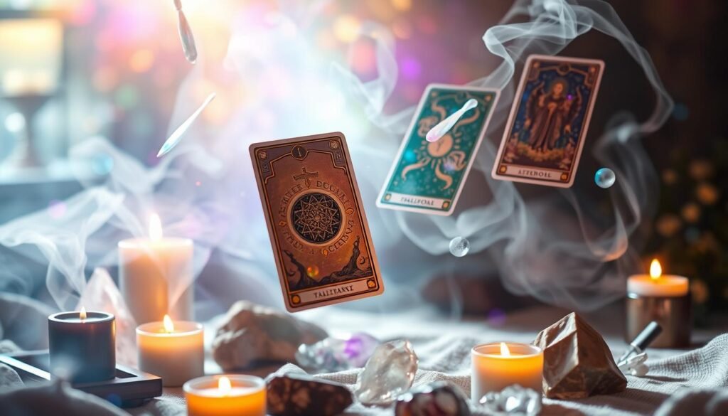 preparação espiritual e energia do tarot