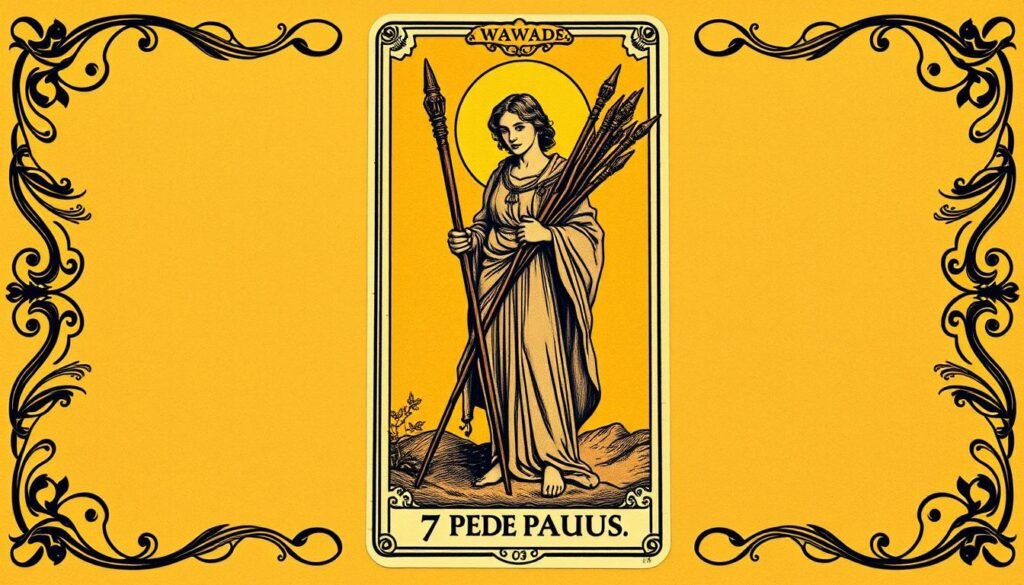 7 de paus tarot amor