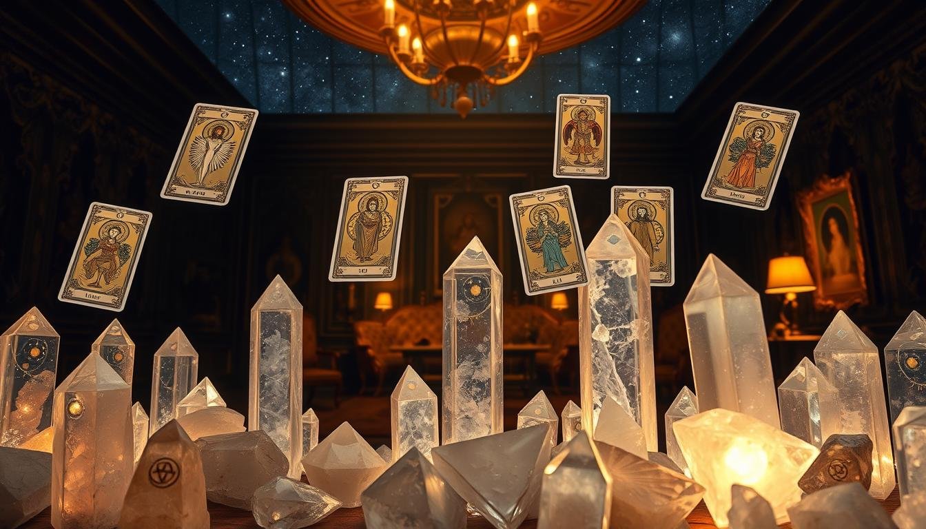 Cristais e os Arcanos Maiores do Tarot