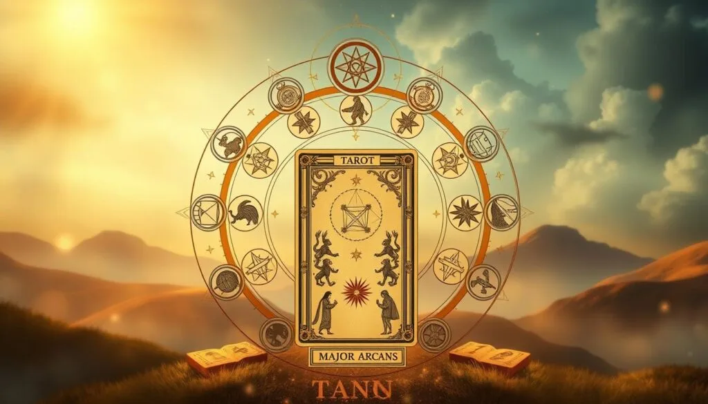 Estrutura do tarot: Arcanos Maiores e Menores