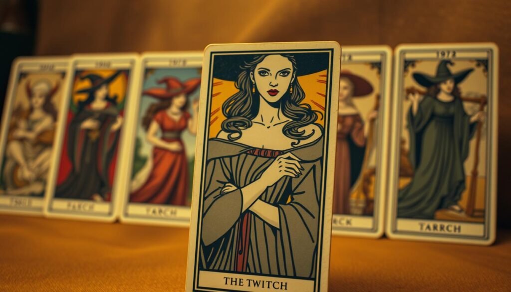 Evolução histórica da carta a bruxa tarot