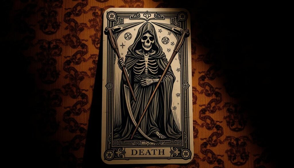 Evolução histórica das cartas tarot morte inversa