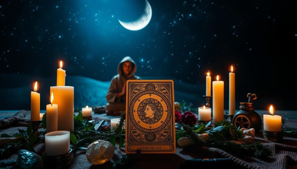 Meditações e rituais arcano lunar tarot