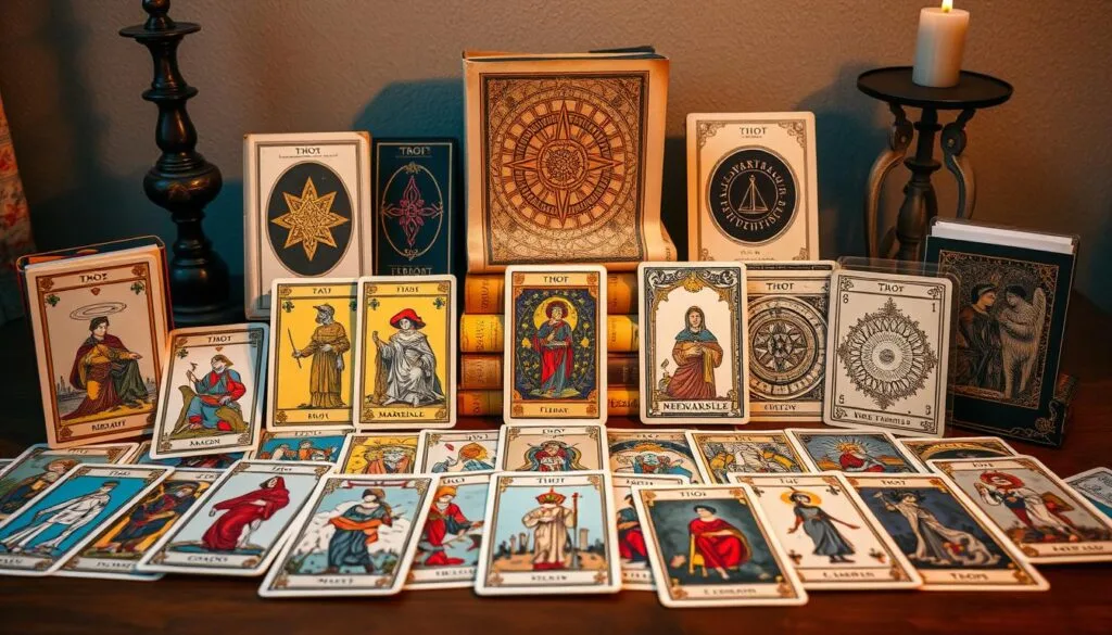 Tipos de baralhos de tarot