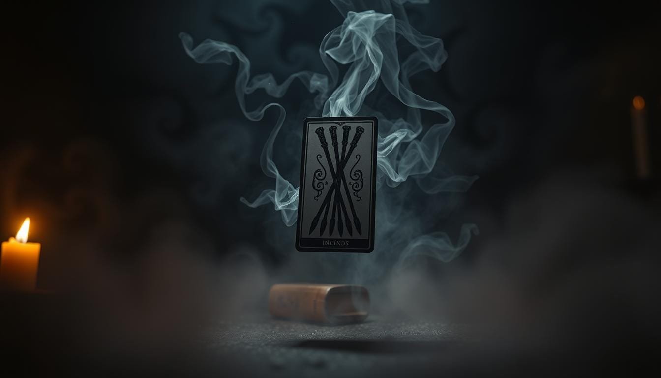 5 Paus Tarot