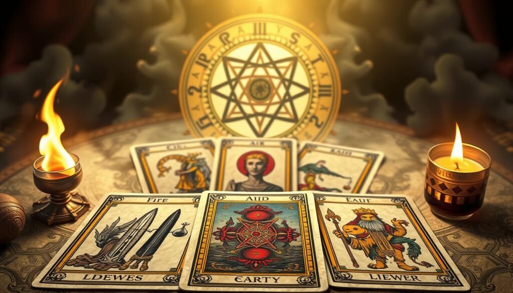 arcanos menores e elementos alquímicos
