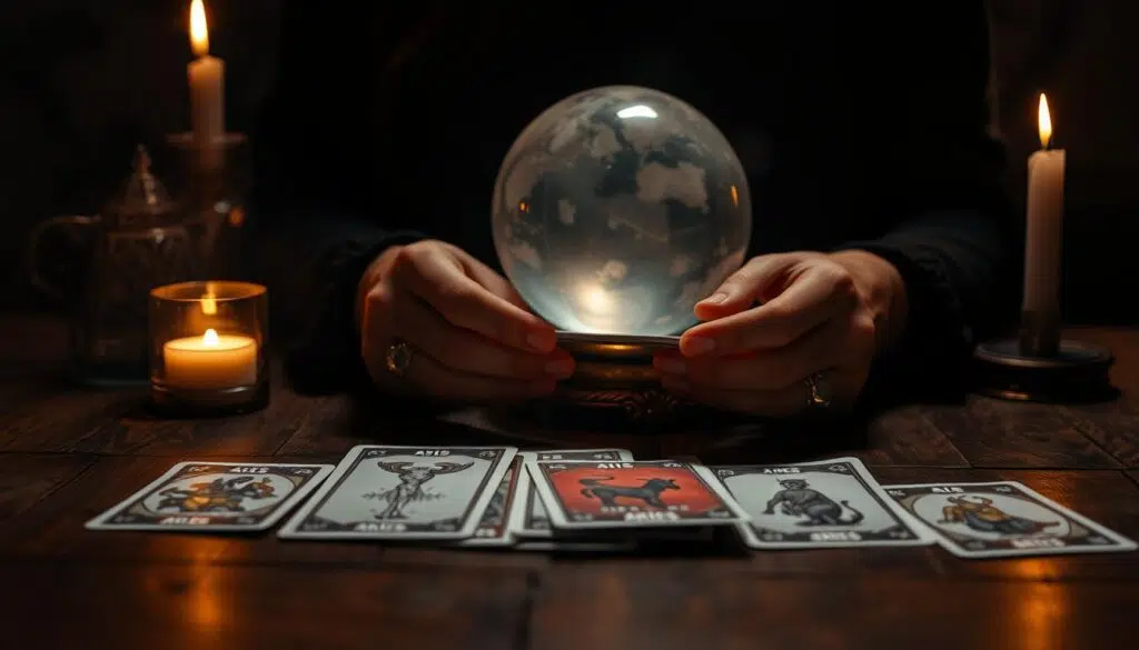 consulta de Tarot amor para Áries 2025