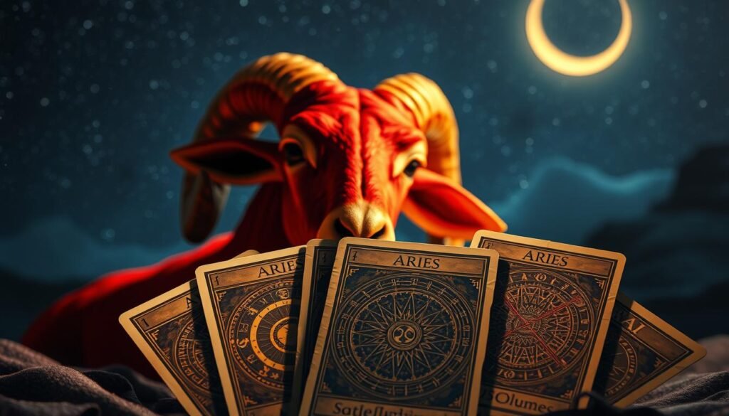 interpretação cartas tarot Áries