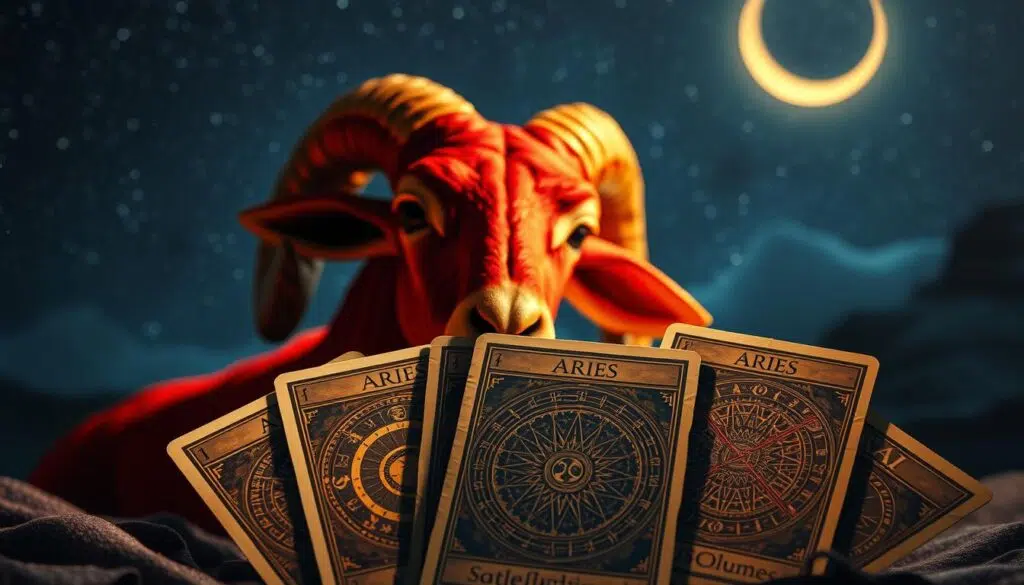 interpretação cartas tarot Áries