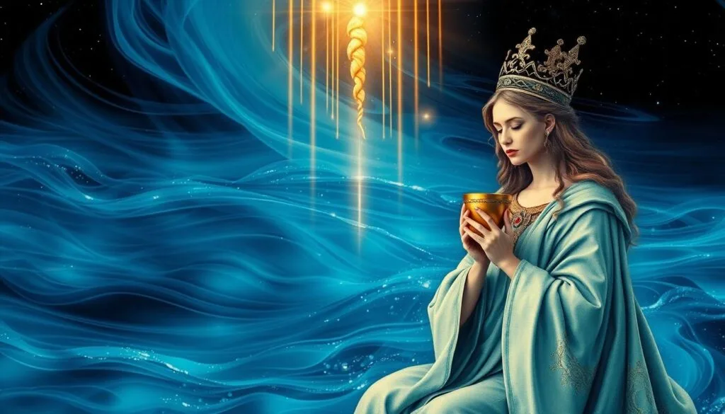 interpretação de tarot da Rainha de Copas interpretação de tarot da Rainha de Copas