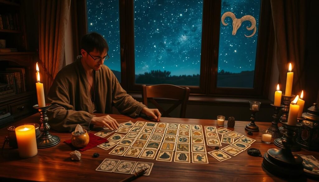 leitura tarot para Áries 2025
