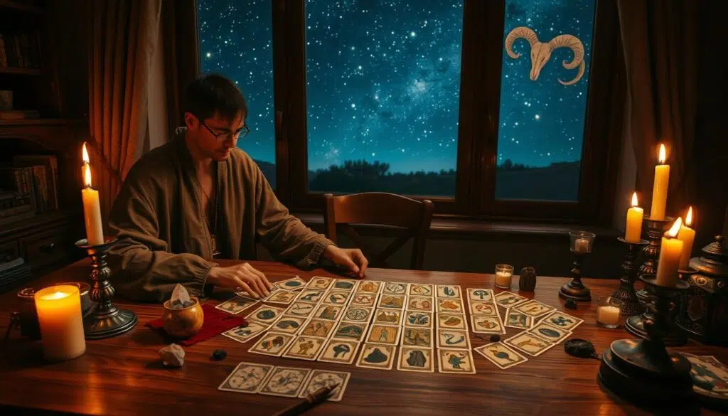 leitura tarot para Áries 2025