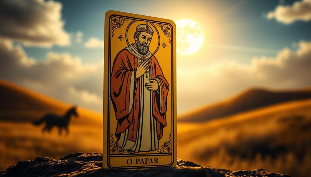 o papa tarot amor