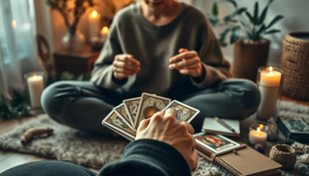 prática diária de como ler tarot
