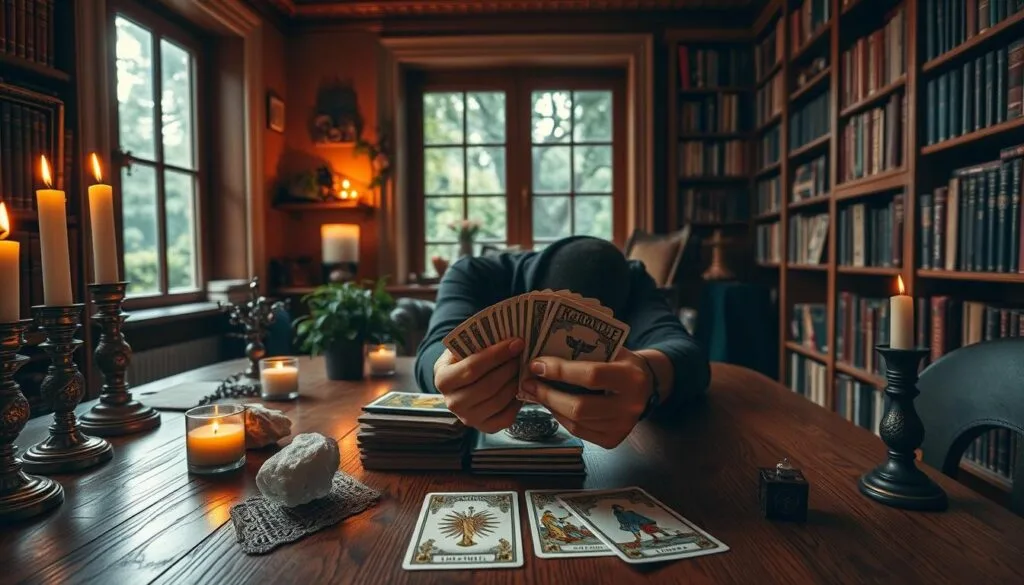 preparação para ler tarot de marselha