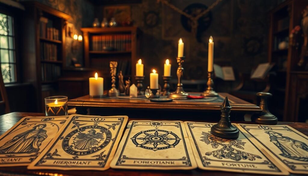 simbologia do tarot vintage