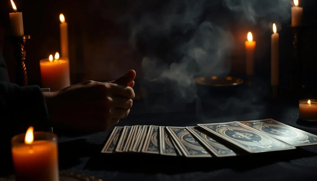 tarot dos orixás exú embaralhamento ritualístico
